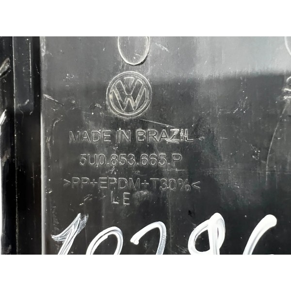 Par Grade Moldura Farol Milha Volkswagen Gol G8 2017 A 2022