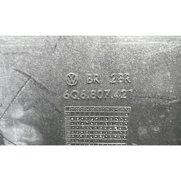 Parachoque Traseiro Volkswagen Polo 2003 A 2011