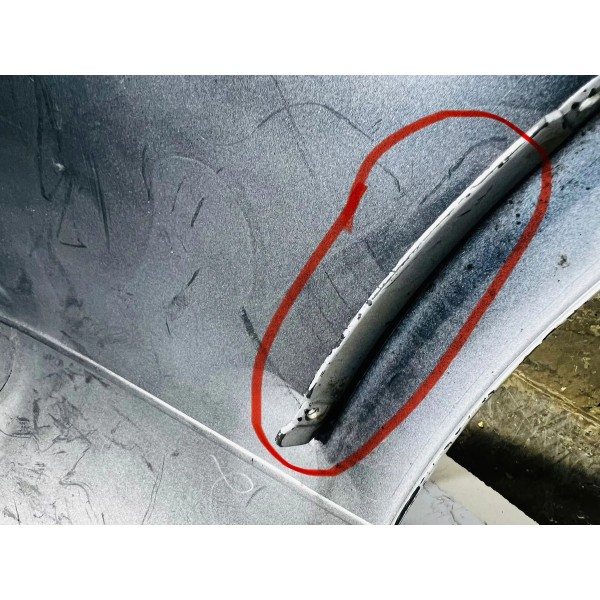 Parachoque Traseiro  Volkswagen Voyage G5 2009 A 2012