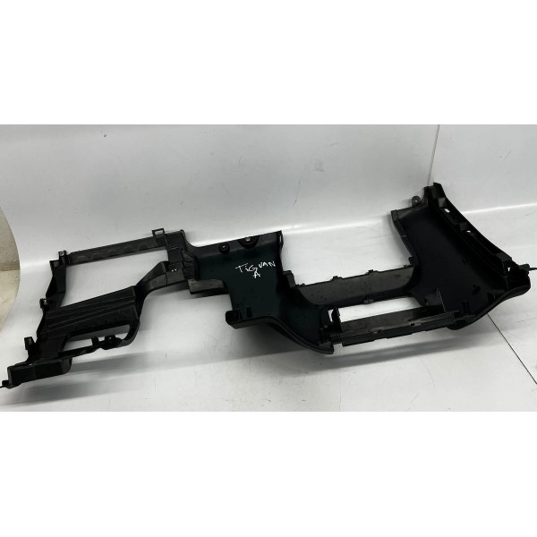 Moldura Inferior Painel Central Volkswagen Tiguan 2011