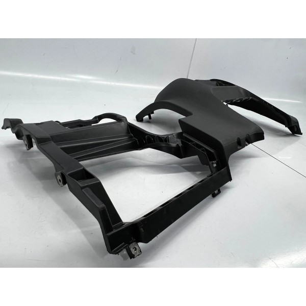 Moldura Inferior Painel Central Volkswagen Tiguan 2011