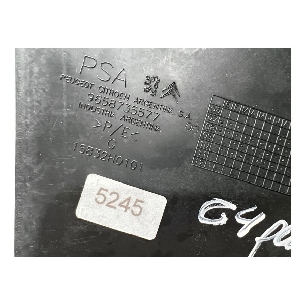 Acabamento Coluna Central Esquerda Citroen C4 Pallas 2008