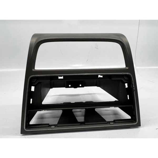 Moldura Painel Central Rádio Volkswagen 2013 A 2016 Preto