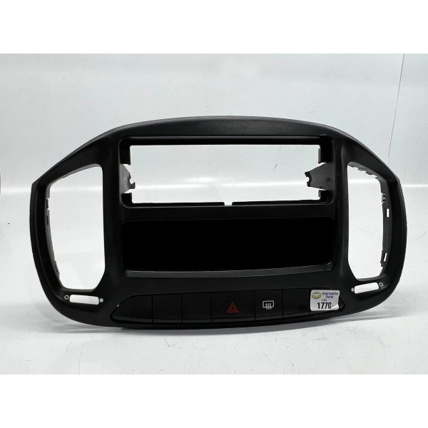 Moldura Central Fiat Uno Vivace 2015 A 2018 Preto