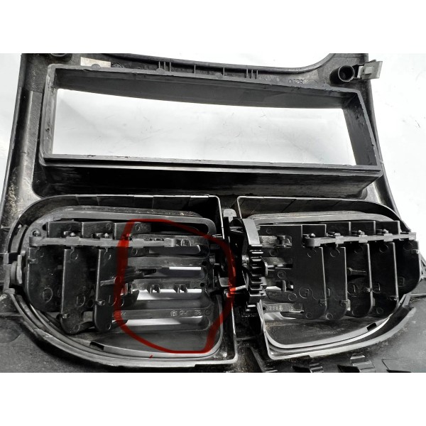 Moldura Painel Difusores De Ar Peugeot 206 1999 A 2007