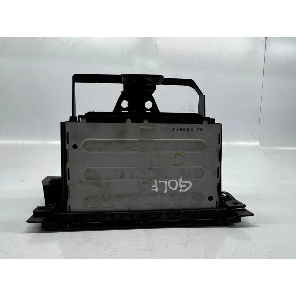 Moldura Ar Cond. Painel Central Volkswagen Golf 1999 A 2007 Preto