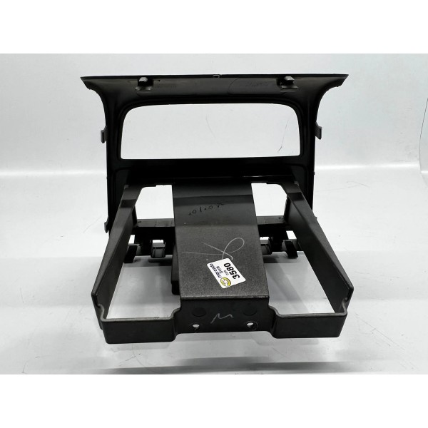 Moldura Central Painel Volkswagen Voyage 2008 A 2012 Cinza-escuro