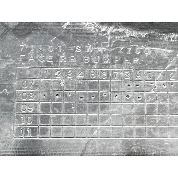 Parachoque Tráseiro Honda Crv 2012 A 2015