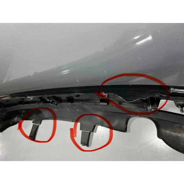 Capa Parachoque Traseiro Peugeot 207 Hatch 2008/2012 7410hc