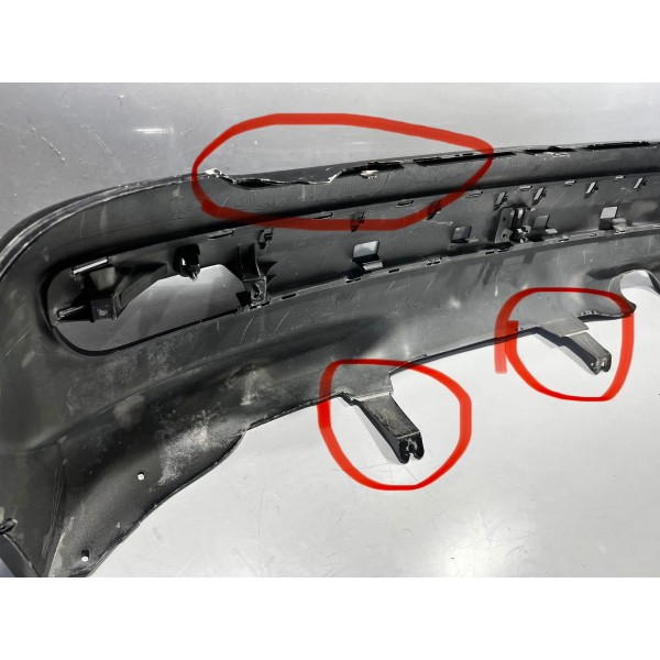 Capa Parachoque Traseiro Peugeot 207 Hatch 2008/2012 7410hc