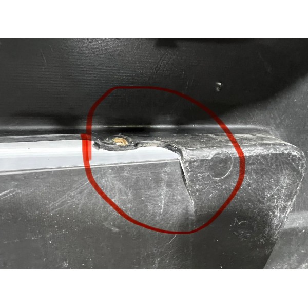 Parachoque Traseiro Nissan Tiida 2007 A 2011