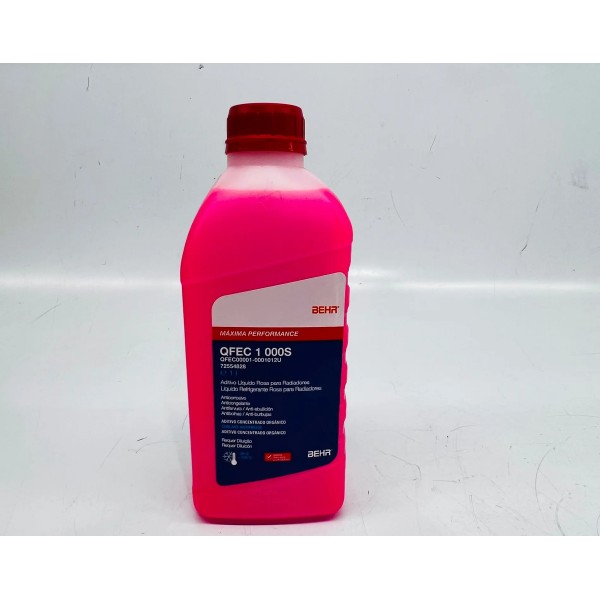 Aditivo Radiador Concentrado Orgânico Rosa Mahle 1l Qfec1000