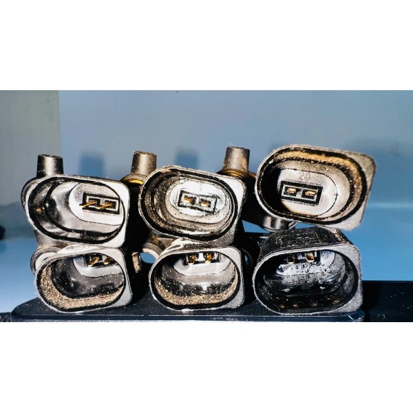 Kit 6 Sensor Freio Abs Volkswagen Voyage 2013 A 2020