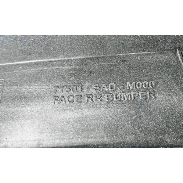 Parachoque Traseiro Honda Fit 2007 A 2008