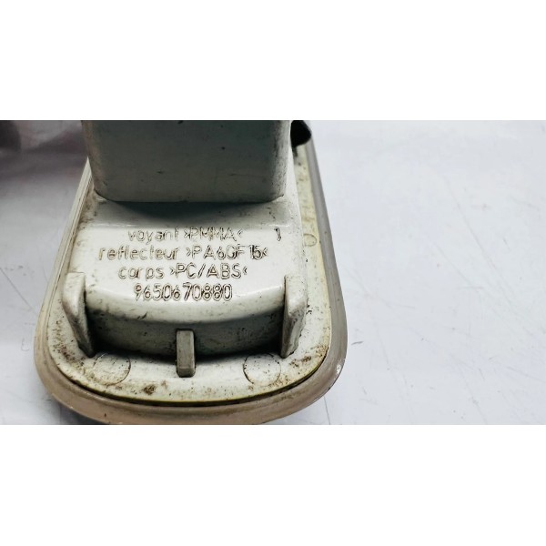 Lanterna Luz Placa Citroen C4 Pallas 2008 A 2012